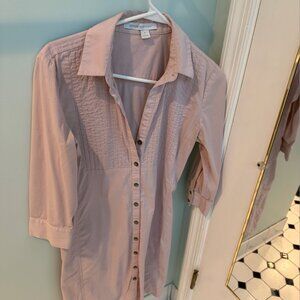 Express Design Studio Shirt Dress Pink Size 6